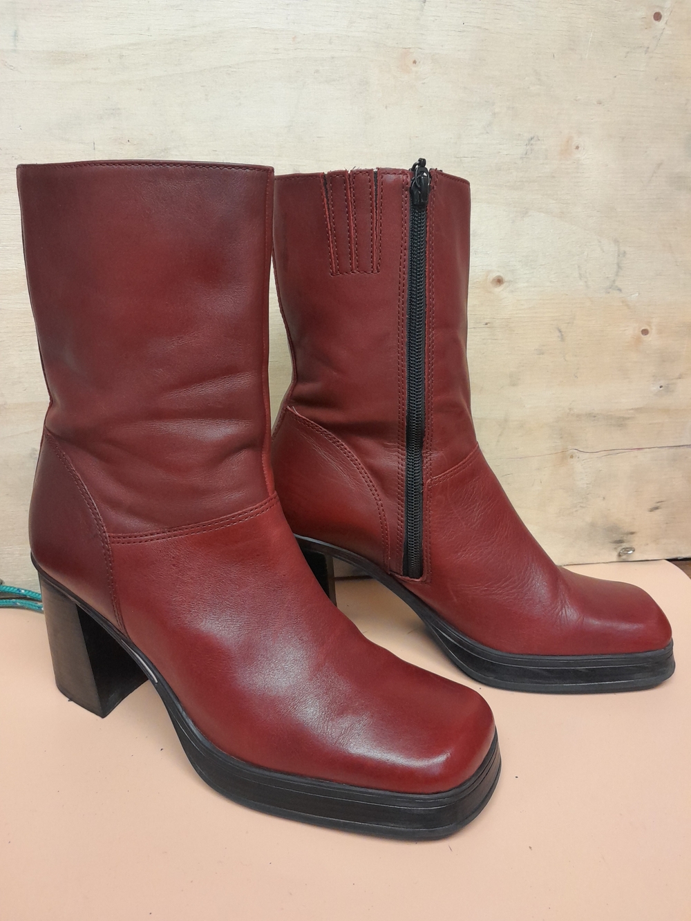 heeled boots, TOMMY HILFIGER